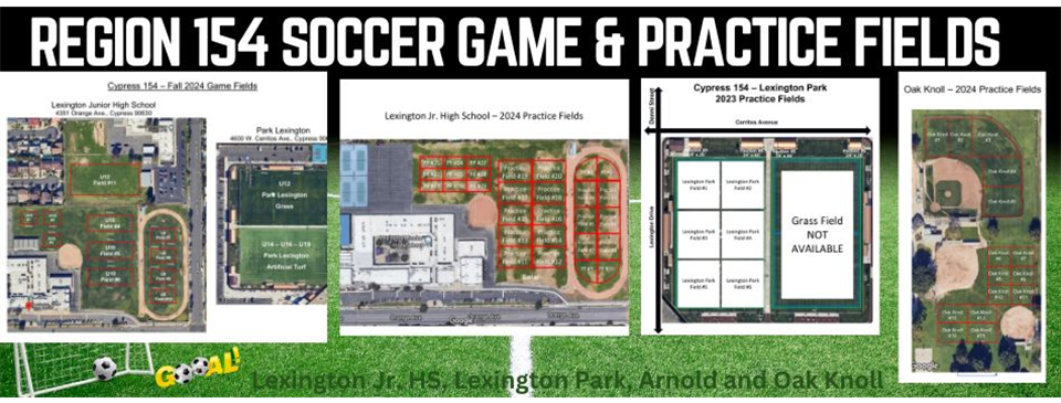 Practice & Game Fields 2024